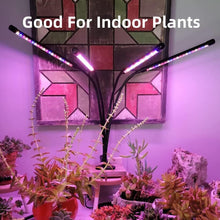 Load image into Gallery viewer, Grow Light for Indoor Plants - Upgraded Version 80 LED Lamps with Full Spectrum &amp; Red Blue Spectrum, 3/9/12H Timer, 10 Dimmable Level, Adjustable Gooseneck,3 Switch Modes